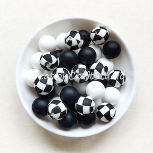 3 Colors Mixed Beads, Round Silicone Beads, 12/15MM Silicone Beads, Silicone Loose Beads DIY Bracelet Keyrings Keychain, Jewelry Making