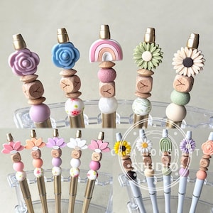Personalized Beaded Pen,DIY Beadable Pen for Birthday Gift,Gift For Her