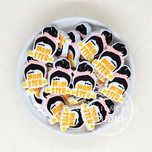 New Halloween Focal Beads, Momster Silicone Beads, Mini Shape Silicone Beads, DIY Bead Pens Teacher Gifts, Jewelry Making