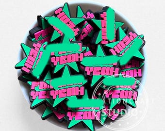 Funny Star Quotes Focal Beads,Shape Beads Wholesale DIY Jewelry