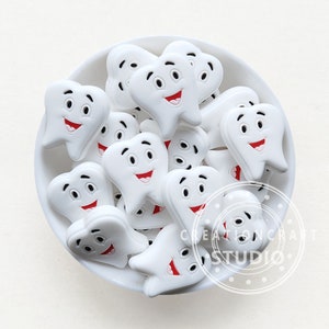 Tooth Focal Beads, Silicone Beads