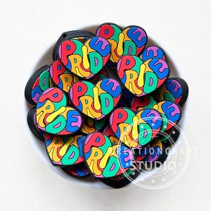 Korale Pride Heart, Korale silikonowe Focal, Korale silikonowe hurtowo, Korale jubilerskie