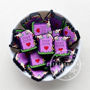 Contas focais, contas de Halloween, contas de pingente, contas de silicone para pingente de copo