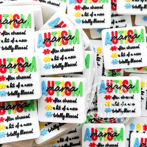 Koraliki ogniskowe autyzmu, Koraliki silikonowe, Koraliki silikonowe ogniskowe, Długopis ogniskowy DIY