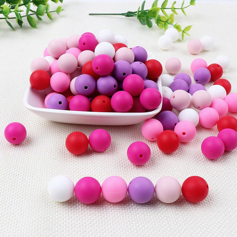 9/12/15/19MM Mixed Round Silicone Beads WholesaleSilicone Etsy