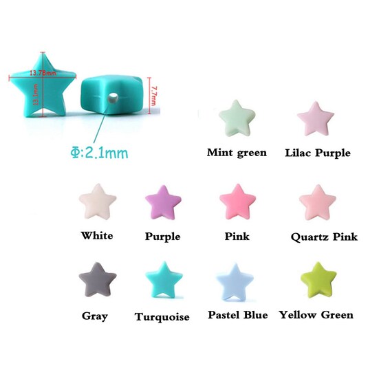 Candy Color Pacifier Clip Chain Holder Wood Silicone Beads Nipple Dummy Holde VH