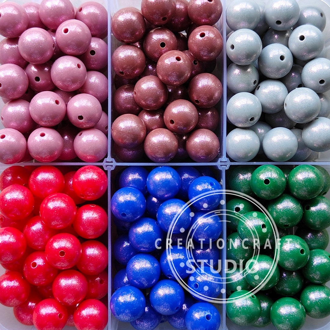 Round Silicone Beads, Silicone Pearl, 12mm 15mm Bulk Silicone