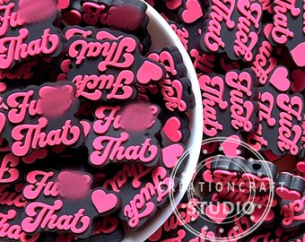 Fu That Focal Beads,Funny Loose Beads for Jewelry Making DIY Beadable Pen