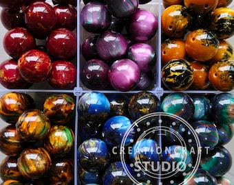 20mm Glossy Beads ,Bubblegum Beads ,Shiny Chunky Beads ,Acrylic Gumball Beads in Bulk