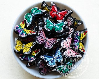 New Butterfly Focal Silicone Beads, Wholesale Beads, Butterfly Silicone Beads, Charm Beads