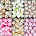 Pineapple Flower Print Silicone Beads, Round Silicone Beads, Pearl Beads, 15mm Silicone Beads Bulk, DIY Necklace