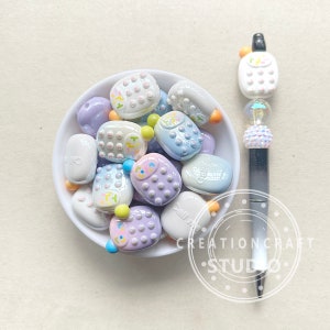 Handy Perlen, Chunky Beads,Acryl Kaugummi Perlen,Pen Focals