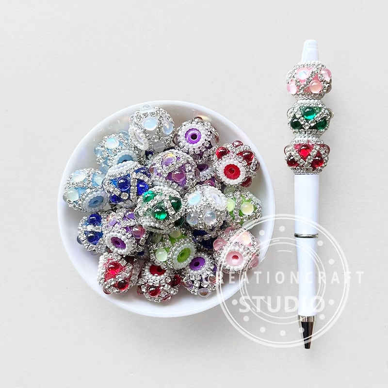 Fancy Beadable Pen Bead - Etsy