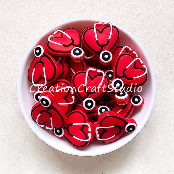 Focal Silicone Beads Stethoscope Silicone Beads 2629mm DIY Etsy