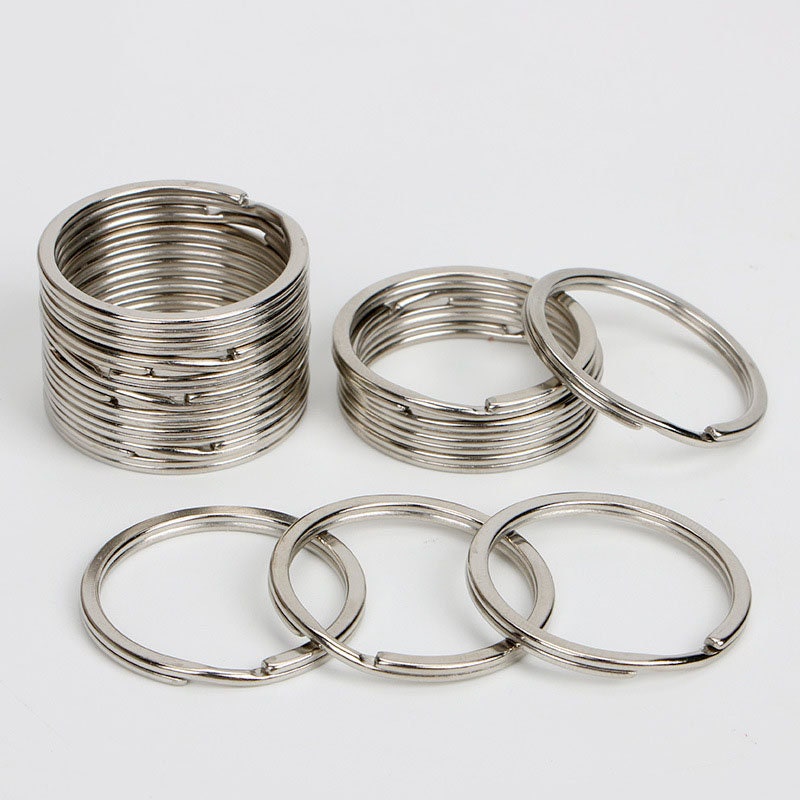 10/20/50/100 Pcs 30mm Double Jump Rings Silver Tone Split Etsy UK
