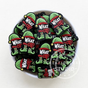 Focal Beads, Christmas Beads, Christmas Silicone Beads