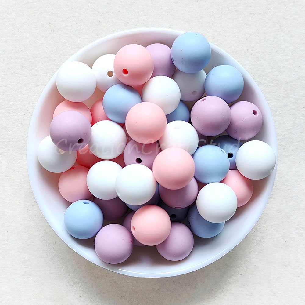 New Universe Print Silicone Beads, 15mm Round Silicone Beads Bulk, Jewelry  Making, Wholesale 10-100pcs Silicone Beads for Pen 