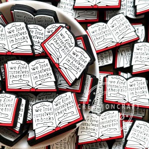 Wir verloren uns in Bücher Silikon Fokal Perlen, Lose Perlen,Bulk Perlen,Für Stift