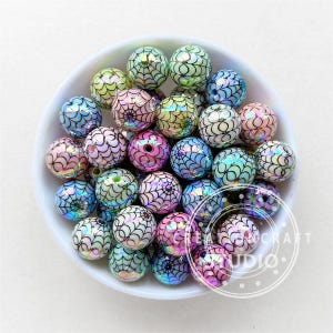 Halloween Gumball Beads- 09 Halloween Gumball Beads- 09