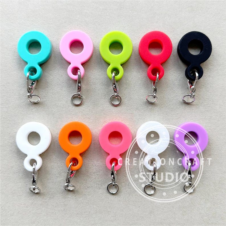 Silicone Adapter for Straw Charm,Straw Adapter DIY Cup Charm,Silicone Straw Holder