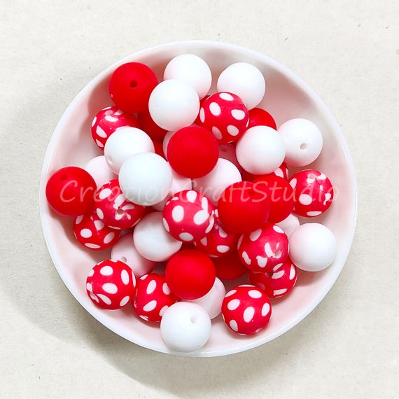 Round Silicone Beads, Silicone Pearl, 12mm 15mm Bulk Silicone