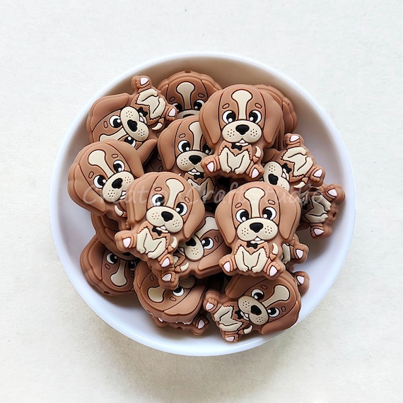 Soft Silicone Focal Beads, Mini Dog Paw Silicone Beads, Jewelry Beads, Bulk  Loose Beads, DIY Beaded Necklace Making 