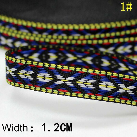 1.3 Inch Custom Vintage Embroidered Floral Fabric Trim Jacquard Woven  Ribbon DIY Sewing Clothing Bag Accessories - China Woven Jacquard Ribbon  and Jacquard Ribbon price