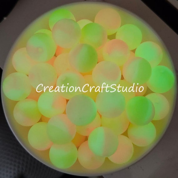 15mm Yellow Silicone Beads, Silicone Beads in Bulk, 15mm Silicone Bubblegum  Beads, Chunky Beads 