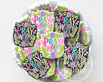 Pray Beads,Focal Silicone Beads,Christian Beads,Gift Beads