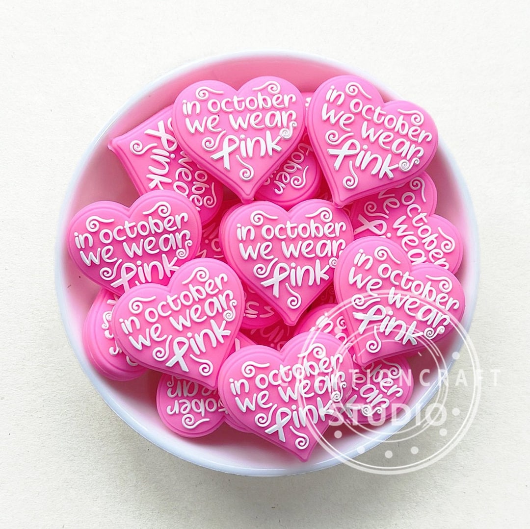 100 Broches Ruban Rose Cancer Du Sein - Épinglettes Sensibilisation Octobre Rose 2025 - Pour Vêtements & Sacs
