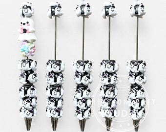 Halloween Witch Hat Ghost Rhinestone Beadable Pens Spooky DIY Jewelry Craft