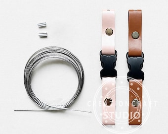 Wholesale DIY Beadable Pet Collar Making Kit,Wire Blank,for Dog Necklace Gift