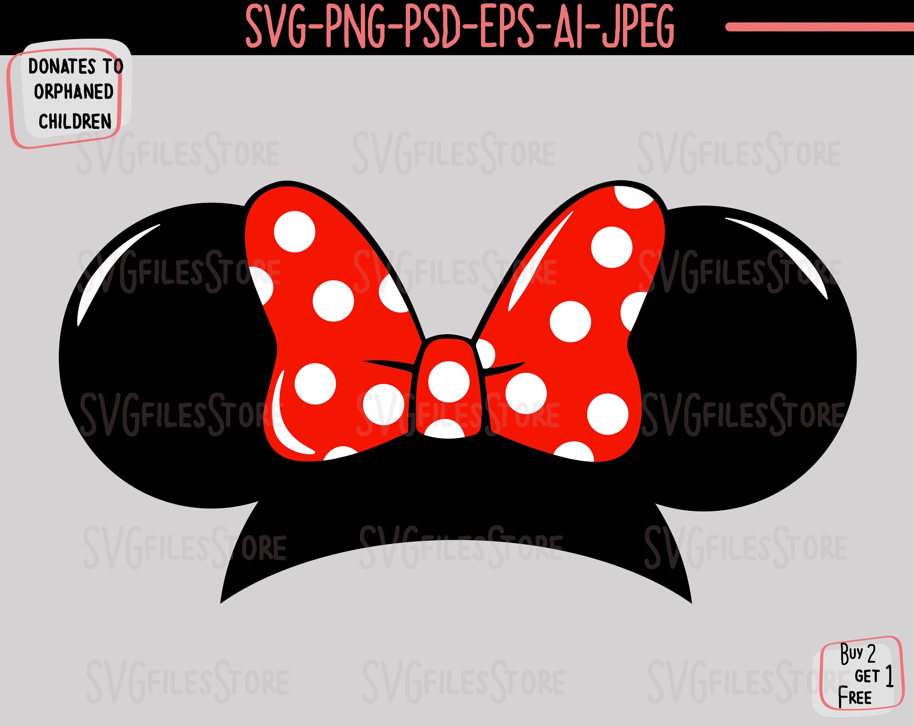 Download Minnie Mouse SVG LAYERED Minnie mouse svg and png instant ...