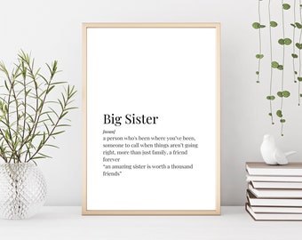 Definition Decor Sis Etsy