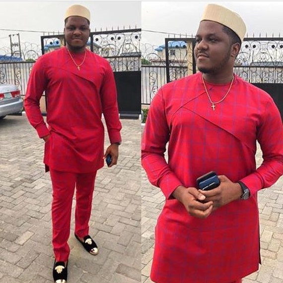 Traditional African Wedding Attire African Wedding Suit Etsy