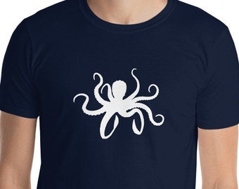 Octopus T-shirt • Short-Sleeve Unisex T-Shirt • Fishing T-shirt • Ocean T-shirt • Wildlife T-shirt • Ink T-shirt • Florida T-shirt • Coastal