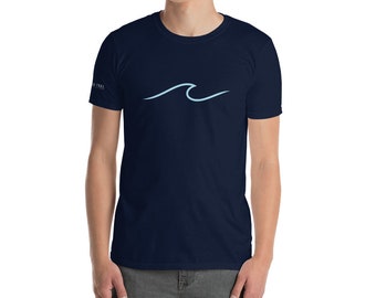 Meereswellen Grafik T-Shirt • Unisex Küsten T-Shirt