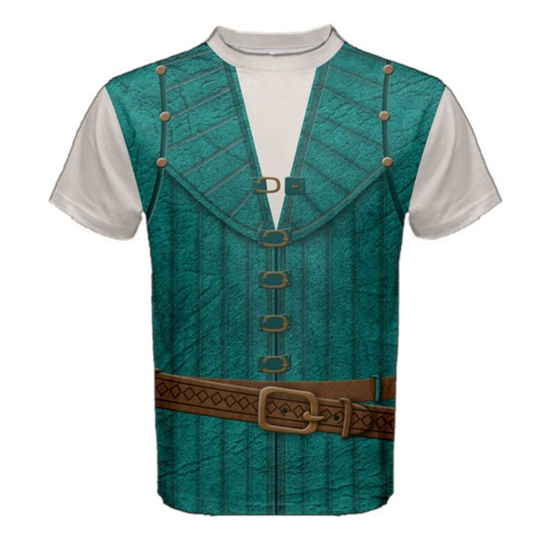 Enchanted Tangled Prince Flynn Rider Vest jacket uniform cosplay costume