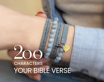 Pulsera Jeremías 29:11 para mujer, regalo personalizado con versículo bíblico, pulsera de aliento cristiano