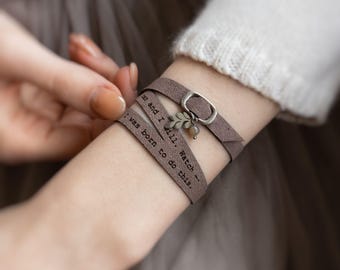 Pulsera de ánimo para adolescentes, regalo personalizado de confianza.