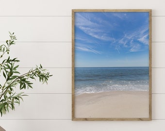 NJ Beach Print, Ocean Waves Print, Cape May Wall Art, Jersey Shore Print, Cape May NJ Art, Cape May Art, Cape May Beach