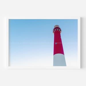 Barnegat Lighthouse Photography Print: Jersey Shore Coastal Wall Art