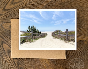 5x7 Greeting Card, All Occasion, Blank Notecard, Wildwood NJ, Beach Photography, Gift for Her, Frameable Art, Summer Notecard, Gift for Mom