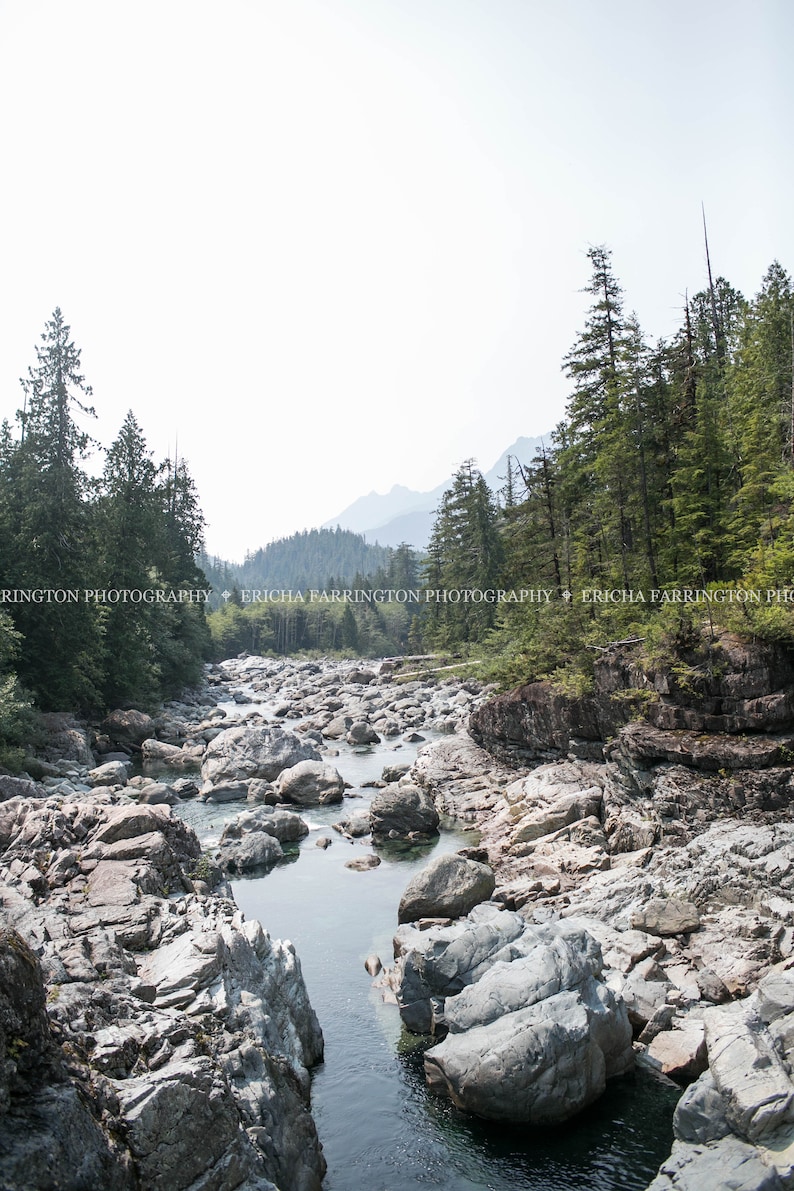 Vancouver Island Art Wall Art Prints Mountains 8x10 Wall Etsy