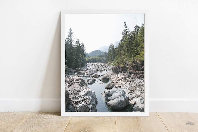 Vancouver Island Art Wall Art Prints Mountains 8x10 Wall Etsy