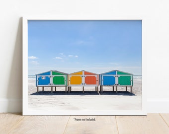 Wildwood Photography, Beach Photography Print, Colorful Beach Art, Jersey Shore Print, Wildwood NJ, New Jersey Art, Wildwood Crest