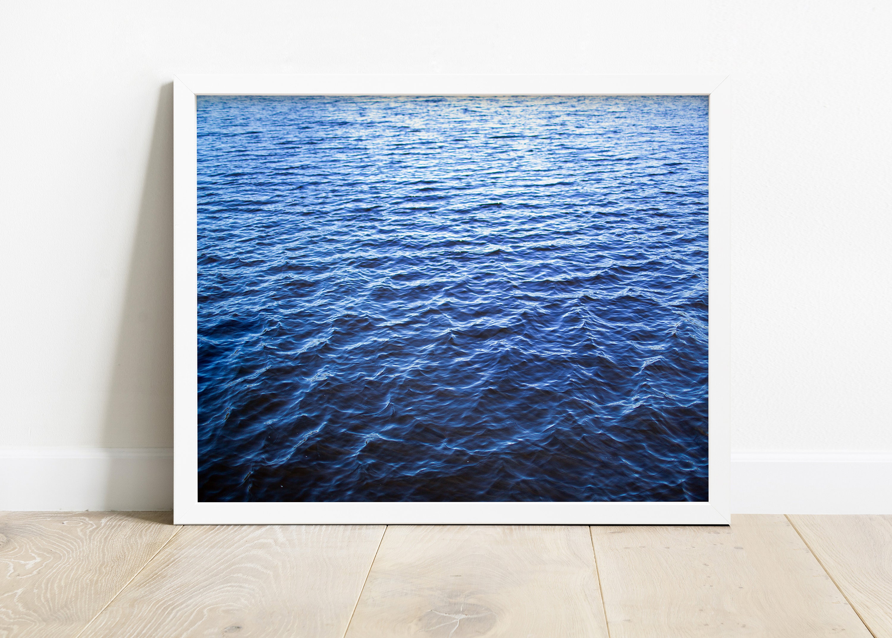 Lake Wall Art Print Calm Wall Art Coastal Art Print Ocean Etsy