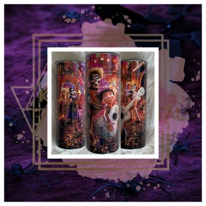 Movie Coco | Coco Tumbler | Dia de Los Muertos Tumbler | Coffee Tumbler