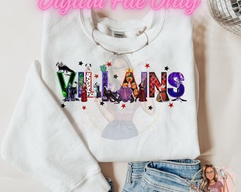 Villain PNG Digital Design