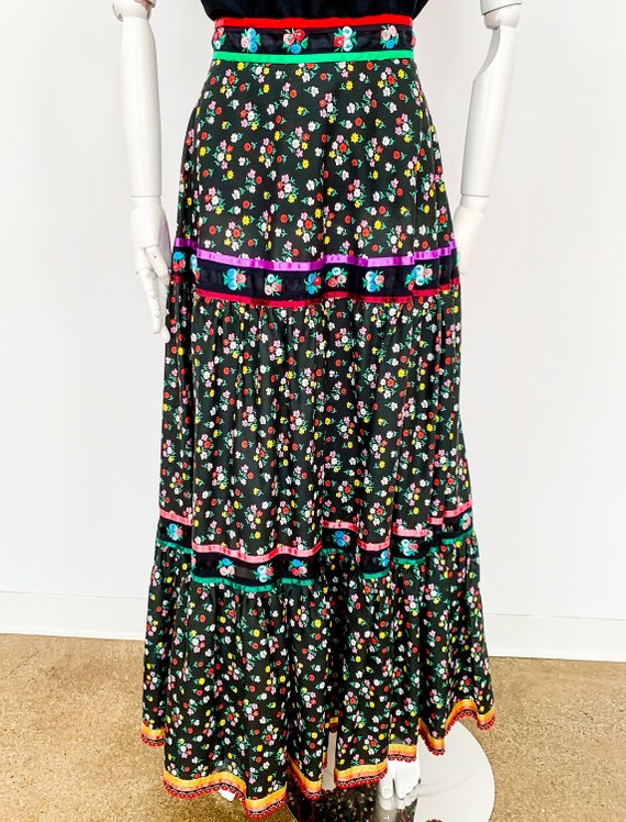 Vintage 1980s Giorgio di Sant' Angelo Maxi Skirt